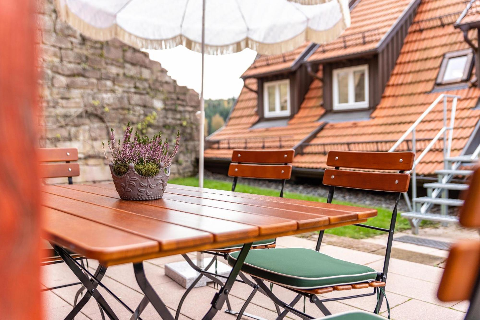 Ferienwohnungen Metzgerpost Altensteig Exterior foto