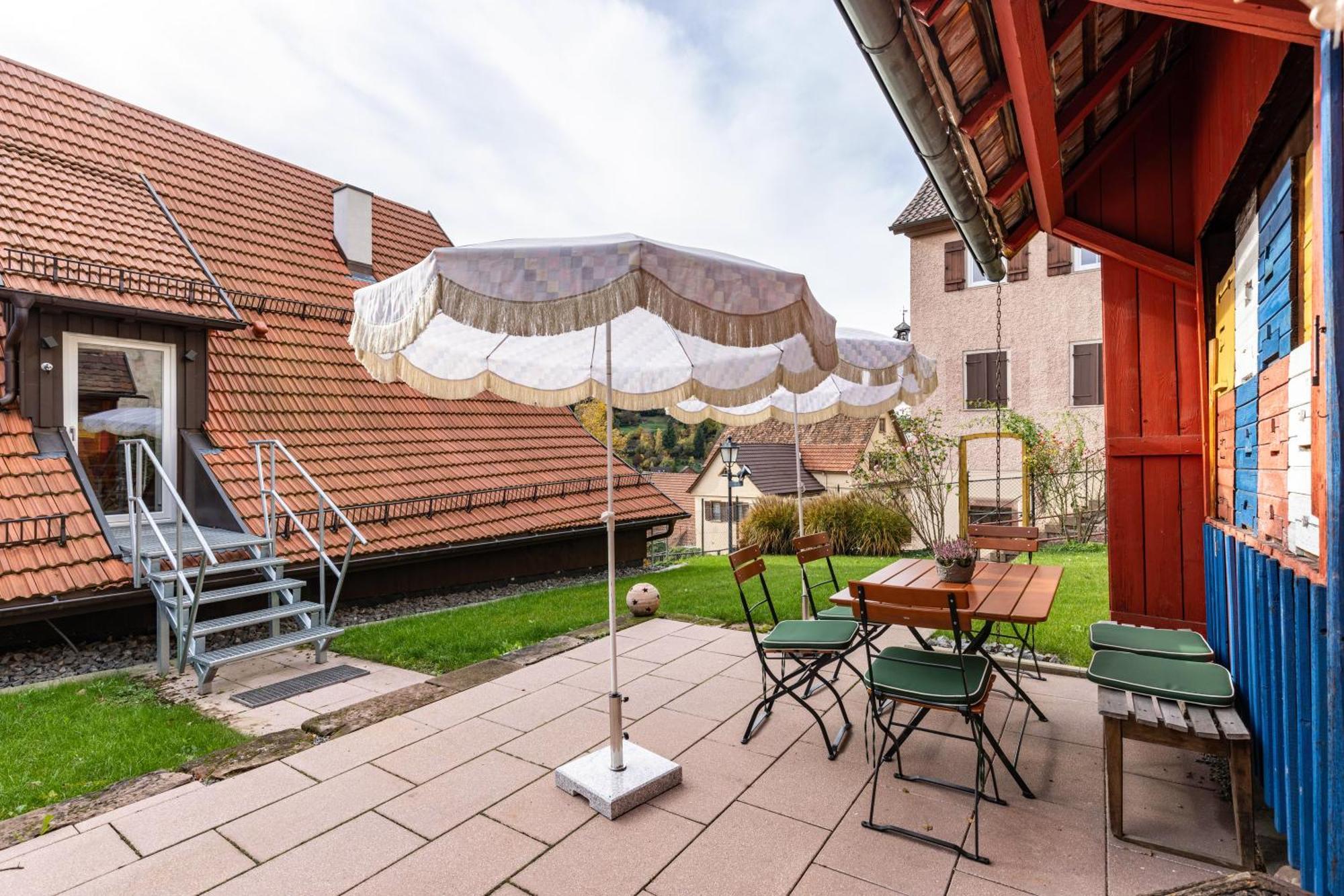 Ferienwohnungen Metzgerpost Altensteig Exterior foto